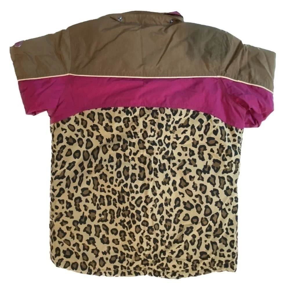 GIRLS ANIMAL Print Insulated All Weather Coat Size L (10-12)